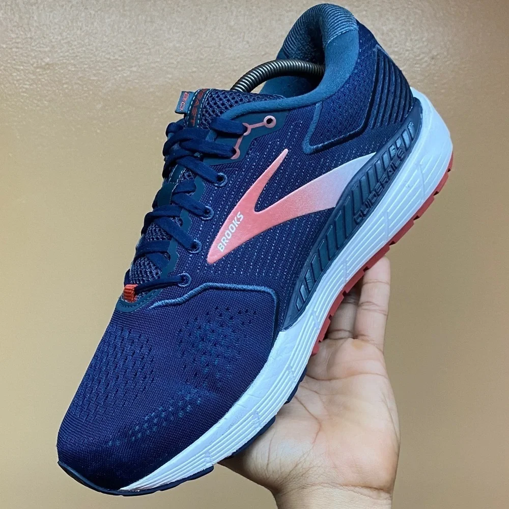 Brooks Beast ‘20 Men's Running Sneakers “Peacoat Midnight Red” Size 12 Wide (2E)